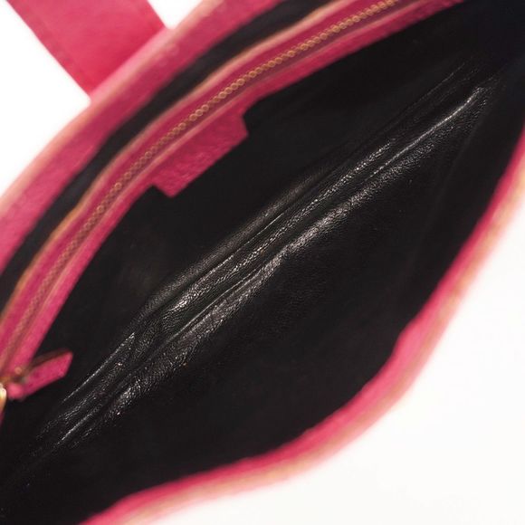 Gucci New Jackie handbag 137335 pink leather with champagne gold hardware pre-ow - Picture 4 of 10